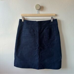 Boden Navy Mini Skirt
